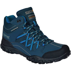 Regatta - Bottines EDGEPOINT - Enfant (Bleu nuit / Bleu vif)