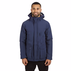Trespass - Veste imperméable VAUXELLY - Homme (Bleu marine)