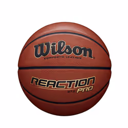 Wilson - Ballon de basket REACTION PRO - Taille Taille 5 (Marron clair)