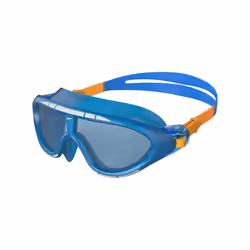 Speedo - Lunettes de natation RIFT - Enfant - Taille unique (Bleu / orange)