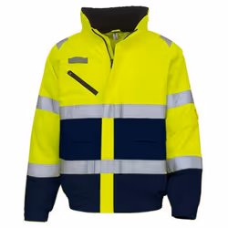 Yoko - Veste FONTAINE - Homme (Jaune / bleu marine)
