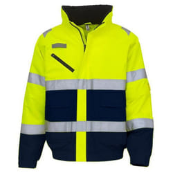 Yoko - Veste FONTAINE - Homme (Jaune / bleu marine)