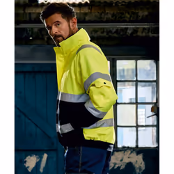 Yoko - Veste FONTAINE - Homme (Jaune / bleu marine)