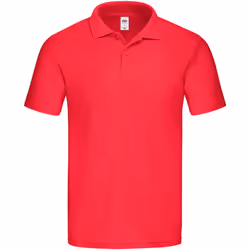 Fruit Of The Loom - Polo manches courtes - Homme (Rouge)