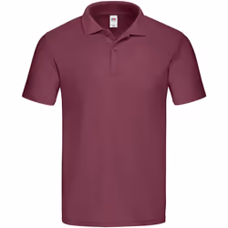 Fruit Of The Loom - Polo manches courtes - Homme (Bordeaux)