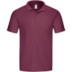 Fruit Of The Loom - Polo manches courtes - Homme (Bordeaux)