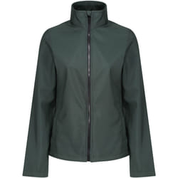 Regatta - Veste softshell ABLAZE - Femme (Vert foncé/noir)