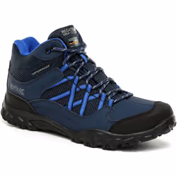 Regatta - Bottines EDGEPOINT - Enfant (Bleu nuit / Bleu vif)