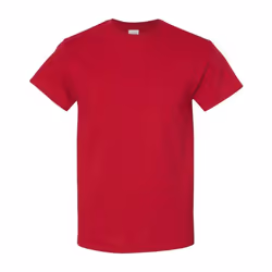 Gildan - T-shirts manches courtes - Hommes (Rouge chiné)