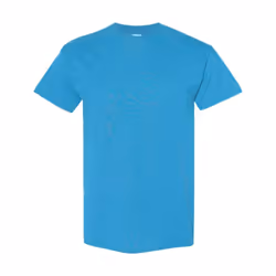 Gildan - T-shirts manches courtes - Hommes (Bleu saphir chiné)