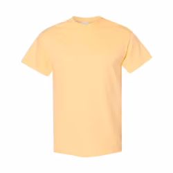 Gildan - T-shirts manches courtes - Hommes (Jaune pâle)