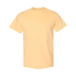 Gildan - T-shirts manches courtes - Hommes (Jaune pâle)