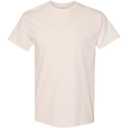 Gildan - T-shirts manches courtes - Hommes (Beige clair)