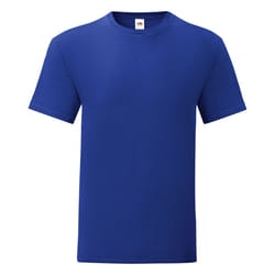 Fruit Of The Loom - T-shirt ICONIC - Hommes (Bleu)