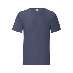Fruit Of The Loom - T-shirt ICONIC - Hommes (Bleu marine chiné)