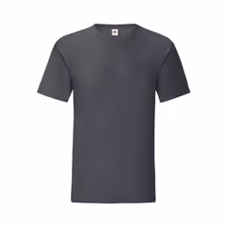 Fruit Of The Loom - T-shirt ICONIC - Hommes (Gris foncé chiné)