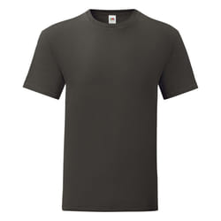 Fruit Of The Loom - T-shirt ICONIC - Hommes (Gris foncé)