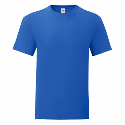 Fruit Of The Loom - T-shirt ICONIC - Hommes (Bleu roi)