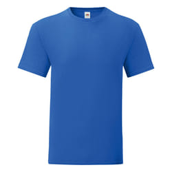 Fruit Of The Loom - T-shirt ICONIC - Hommes (Bleu roi)