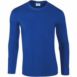 Gildan - T-shirts manches longues - Hommes (Bleu roi)