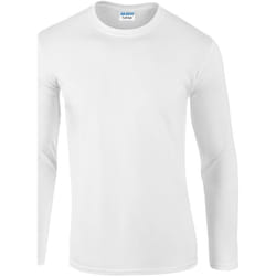 Gildan - T-shirts manches longues - Hommes (Blanc)