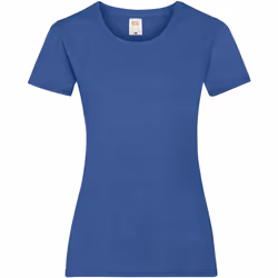 Fruit Of The Loom - T-shirts manches courtes - Femmes (Bleu roi chiné)