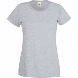 Fruit Of The Loom - T-shirts manches courtes - Femmes (Gris chiné)