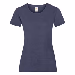 Fruit Of The Loom - T-shirts manches courtes - Femmes (Bleu marine chiné)