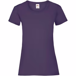 Fruit Of The Loom - T-shirts manches courtes - Femmes (Violet)