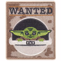 Star Wars: The Mandalorian - Patch à repasser - Taille unique (Marron / Vert / Blanc)