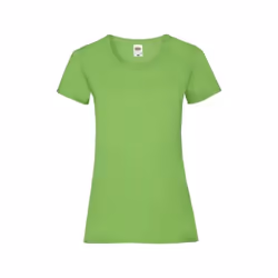 Fruit Of The Loom - T-shirts manches courtes - Femmes (Vert clair)
