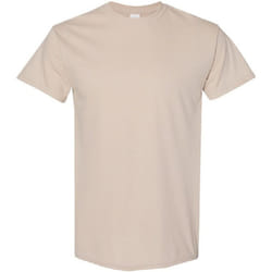 Gildan - T-shirts manches courtes - Hommes (Beige)
