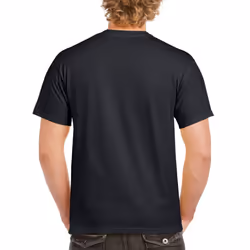 Gildan - T-shirts manches courtes - Hommes (Noir)
