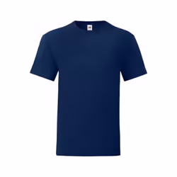 Fruit Of The Loom - T-shirt ICONIC - Hommes (Bleu marine)