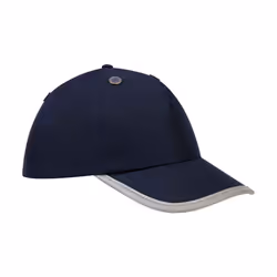 Yoko - Casquette anti-heurt HI-VIS (Bleu marine)