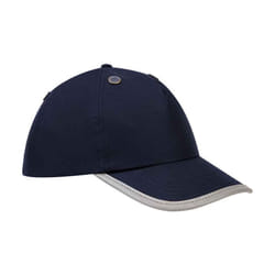 Yoko - Casquette anti-heurt HI-VIS (Bleu marine)