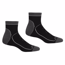 Regatta - Socquettes SAMARIS TRAIL - Homme (Noir / Gris foncé)
