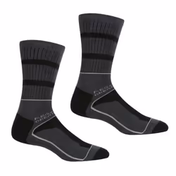 Regatta - Chaussettes SAMARIS - Homme (Noir / Gris foncé)