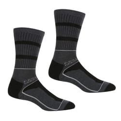 Regatta - Chaussettes SAMARIS - Homme (Noir / Gris foncé)