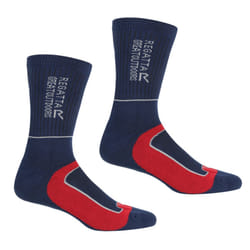Regatta - Chaussettes SAMARIS SEASON - Homme (Bleu marine / Rouge foncé)