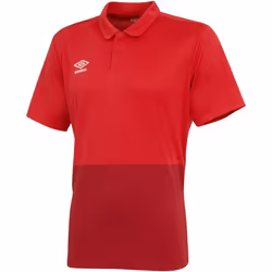 Umbro - Polo - Garçon (Rouge / Bordeaux)
