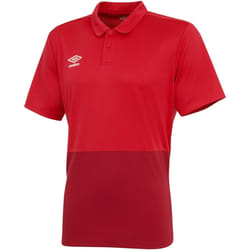 Umbro - Polo - Garçon (Rouge / Bordeaux)