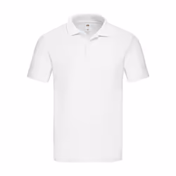 Fruit of the Loom - Polo ORIGINAL PIQUE - Homme (Blanc)