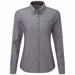 Premier - Chemise formelle ORGANIC FAIRTRADE CERTIFIED - Femme (Denim gris)