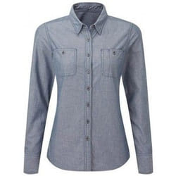 Premier - Chemise formelle ORGANIC FAIRTRADE CERTIFIED - Femme (Denim indigo)