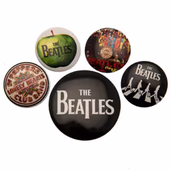 The Beatles - Ensemble de badges (Multicolore)