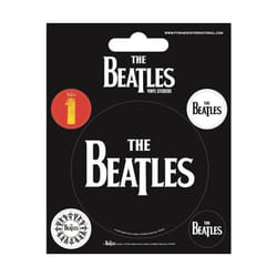 The Beatles - Autocollants (Noir / blanc / rouge)