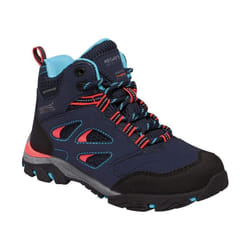 Regatta - Chaussures montantes de randonnée HOLCOMBE - Unisexe (Bleu marine/corail foncé)