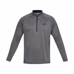 Under Armour - Haut technique 2.0 - Homme (Gris / Chiné / Noir)