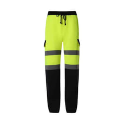 Yoko - Pantalon de jogging - Homme (Jaune / bleu marine)
